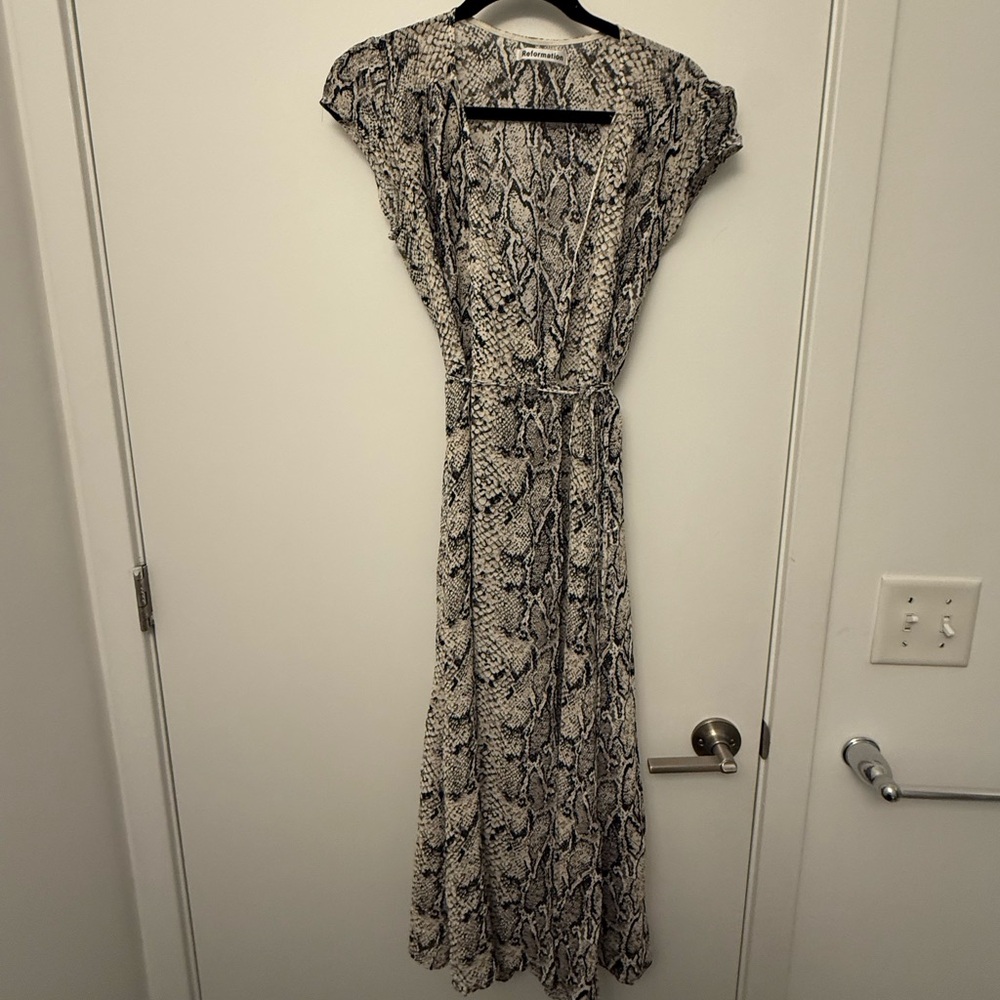 Reformation Carina Wrap Dress | Size S